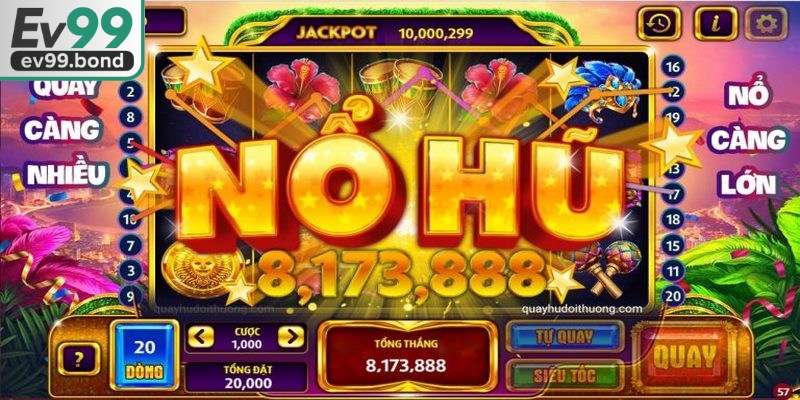 Nổ hũ là một loại Slot game rất phổ biến trên các nền tảng đổi thưởng trực tuyến